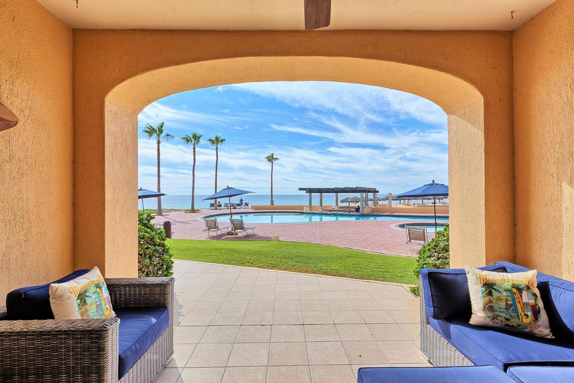 Right On The Beach! Ground Floor Princesa E104 Puerto Peñasco Exterior foto